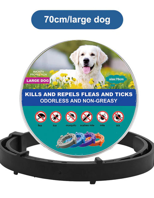 Load image into Gallery viewer, New Pet Dog Cat Collars Veterinary anti Flea and Tick Collar for Cats Dogs Anti-Parasitic Necklace for Large Small Dogs Products
