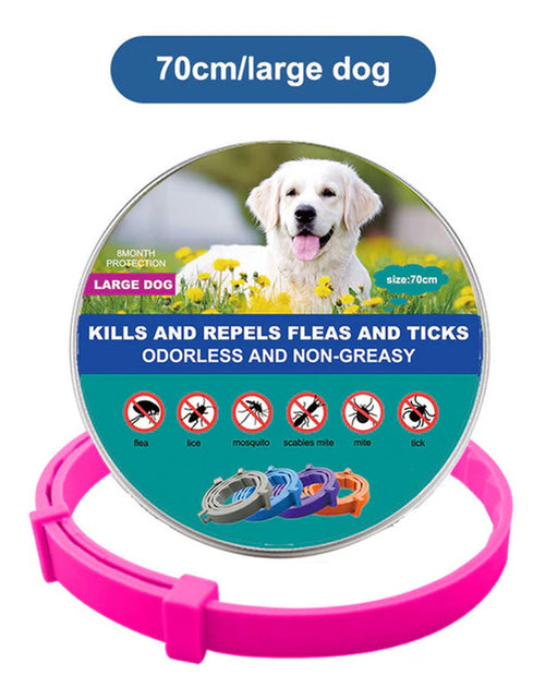 Load image into Gallery viewer, New Pet Dog Cat Collars Veterinary anti Flea and Tick Collar for Cats Dogs Anti-Parasitic Necklace for Large Small Dogs Products
