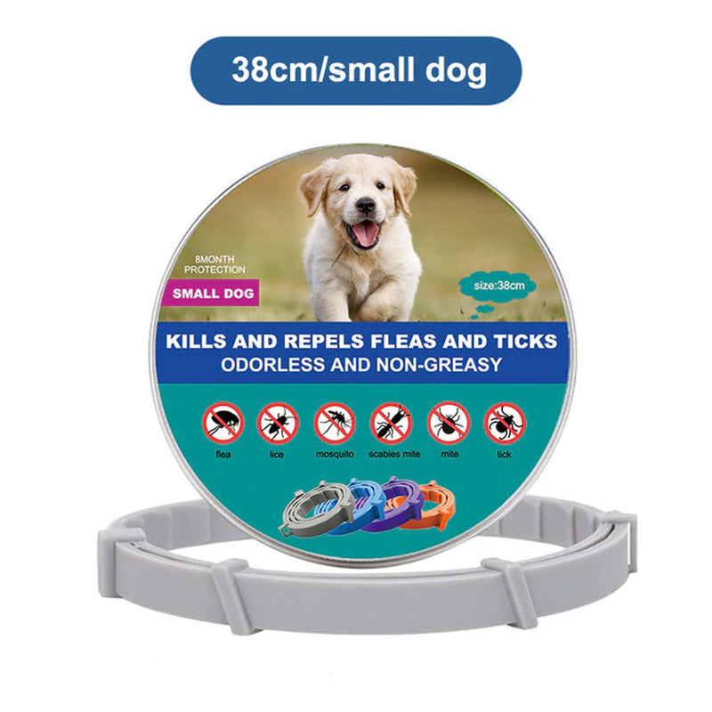 New Pet Dog Cat Collars Veterinary anti Flea and Tick Collar for Cats Dogs Anti-Parasitic Necklace for Large Small Dogs Products