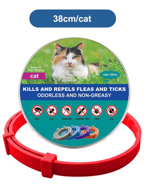 Load image into Gallery viewer, New Pet Dog Cat Collars Veterinary anti Flea and Tick Collar for Cats Dogs Anti-Parasitic Necklace for Large Small Dogs Products
