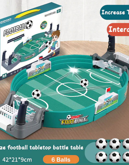 Load image into Gallery viewer, Soccer Table for Family Party Football Board Game Desktop Interactive Soccer Toys Kids Boys Sport Outdoor Portable Game Gift
