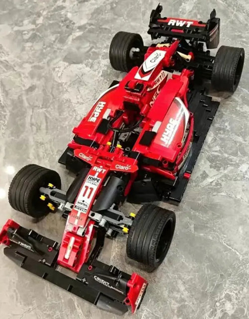 Load image into Gallery viewer, City F1 Technical Sport Cars Building Blocks Formula 1 Super Speed Racing Vehicle MOC Bricks Toys for Kids Boyfriend Gifts
