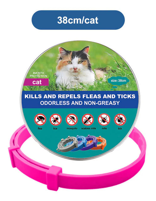 Load image into Gallery viewer, New Pet Dog Cat Collars Veterinary anti Flea and Tick Collar for Cats Dogs Anti-Parasitic Necklace for Large Small Dogs Products
