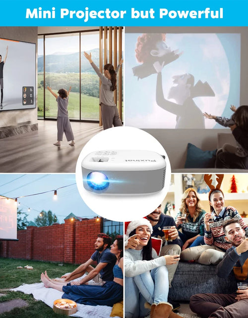 Load image into Gallery viewer, Mini LED Projector HD 200Inch Home Theater Movie Game Portable LED 3D Video Projector for 1080P Cinema C520
