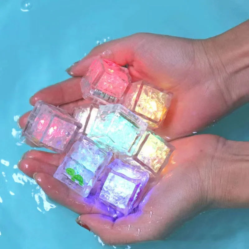 Baby Bath Toys Bathtub LED Light up Toys Colorful Changing Waterproof Underwater Lights Bath Toys for Boys Girls Birthday Gift