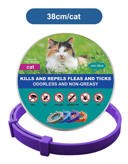 Load image into Gallery viewer, New Pet Dog Cat Collars Veterinary anti Flea and Tick Collar for Cats Dogs Anti-Parasitic Necklace for Large Small Dogs Products
