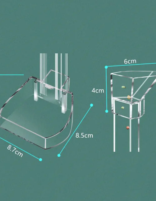 Load image into Gallery viewer, Aquarium Acrylic Feeding Tube Anti-Stuck Fish Design Transparent Fish Feeder Suitable for a Variety of Fish Tanks
