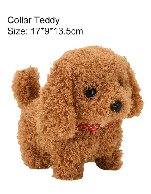 Load image into Gallery viewer, Realistic Plush Simulation Smart Dog Called Walking Plush Toy Electric Plush Robot Dog Toddler Toy Christmas Gift
