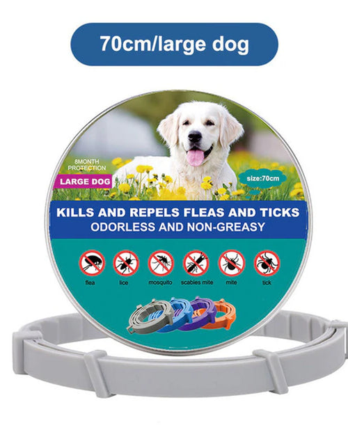 Load image into Gallery viewer, New Pet Dog Cat Collars Veterinary anti Flea and Tick Collar for Cats Dogs Anti-Parasitic Necklace for Large Small Dogs Products
