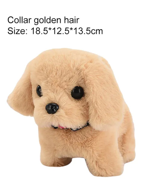 Load image into Gallery viewer, Realistic Plush Simulation Smart Dog Called Walking Plush Toy Electric Plush Robot Dog Toddler Toy Christmas Gift
