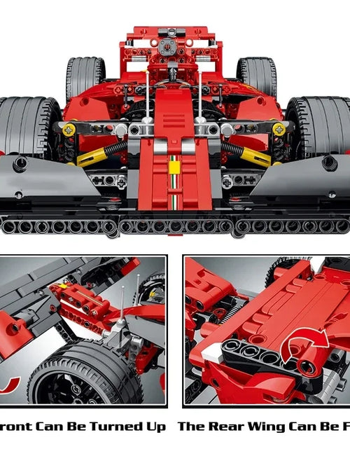 Load image into Gallery viewer, City F1 Technical Sport Cars Building Blocks Formula 1 Super Speed Racing Vehicle MOC Bricks Toys for Kids Boyfriend Gifts
