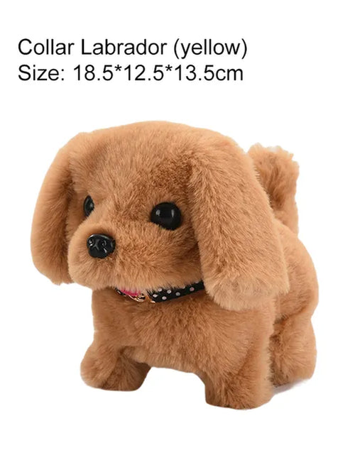 Load image into Gallery viewer, Realistic Plush Simulation Smart Dog Called Walking Plush Toy Electric Plush Robot Dog Toddler Toy Christmas Gift
