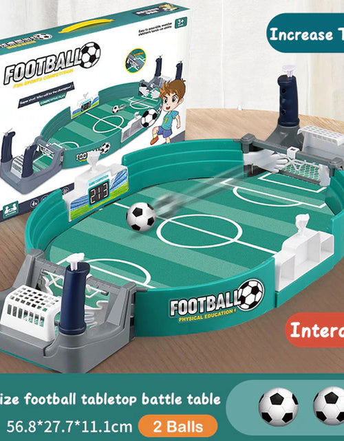 Load image into Gallery viewer, Soccer Table for Family Party Football Board Game Desktop Interactive Soccer Toys Kids Boys Sport Outdoor Portable Game Gift
