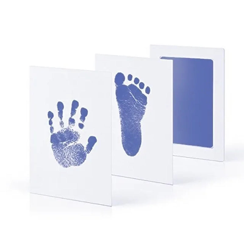 DIY Newborn Baby Footprints and Handprint Ink Pads Kits Photo Frame Toddlers Souvenir Accessories Safe Baby Shower Infants Gift