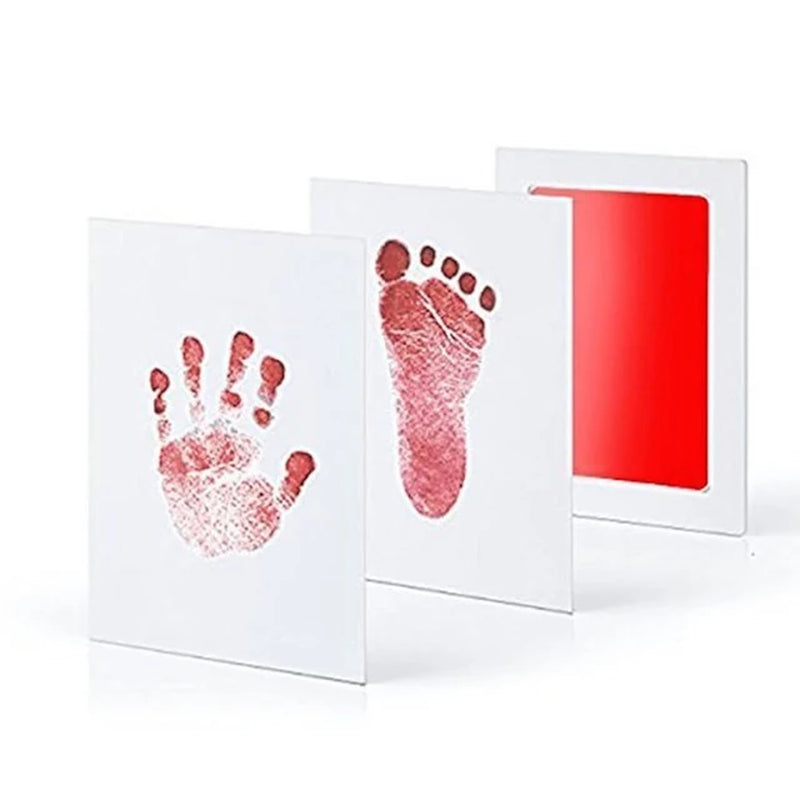 DIY Newborn Baby Footprints and Handprint Ink Pads Kits Photo Frame Toddlers Souvenir Accessories Safe Baby Shower Infants Gift