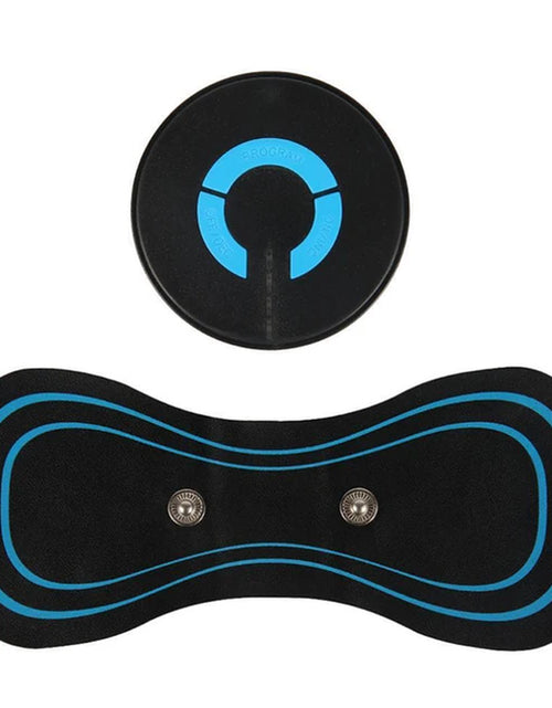 Load image into Gallery viewer, EMS Portable Body Back Massager Mini Electric Neck Massager Stickers Vibration Electric Muscle Stimulation Pain Relief Vertebra
