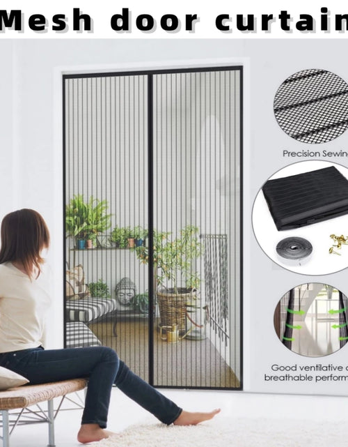 Load image into Gallery viewer, New No Punching Magnetic Screen Door Curtain anti Mosquito Insect Fly Bug Automatic Closing Household Ventilation Door Curtain
