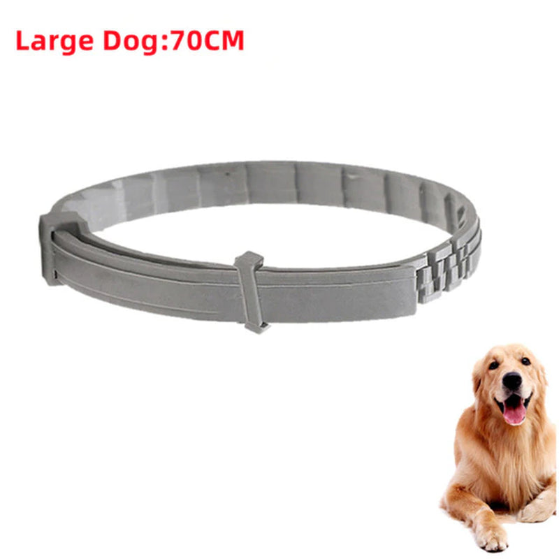 New Pet Dog Cat Collars Veterinary anti Flea and Tick Collar for Cats Dogs Anti-Parasitic Necklace for Large Small Dogs Products