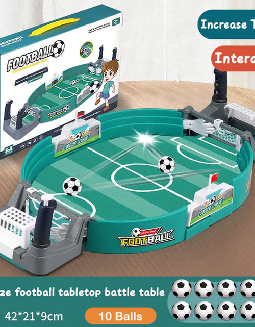 Load image into Gallery viewer, Soccer Table for Family Party Football Board Game Desktop Interactive Soccer Toys Kids Boys Sport Outdoor Portable Game Gift
