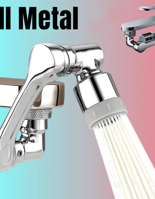 Load image into Gallery viewer, Metal 1080° Universal Rotation Faucet Sprayer Head 22/24Mm Adaptor Washbasin Faucet Extender Aerator Bubbler Nozzle Kitchen Tap
