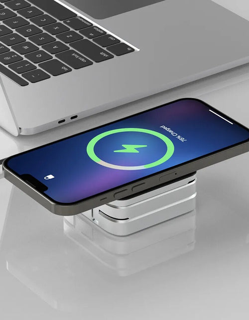 Load image into Gallery viewer, 3 in 1 Foldable Magnetic Wireless Charger Stand for Iphone 15, 14, 13 Pro/Max/Plus, Airpods 3/2 Station Dock Fast Charger Holder
