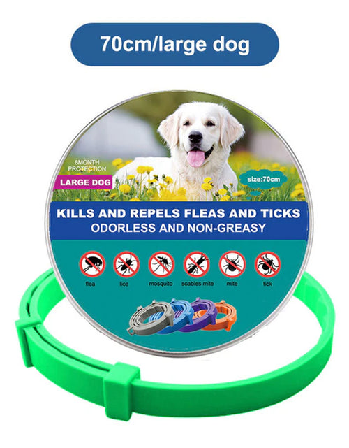 Load image into Gallery viewer, New Pet Dog Cat Collars Veterinary anti Flea and Tick Collar for Cats Dogs Anti-Parasitic Necklace for Large Small Dogs Products
