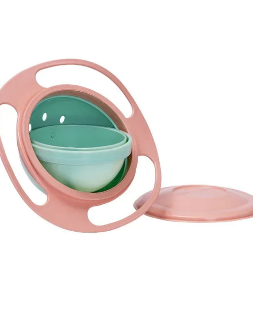 Load image into Gallery viewer, Universal Gyro Bowl Children Rotary Balance Novelty Gyro 360 Rotate Spill Proof Feeding Dishes Baby Training Rotary Balance Toy
