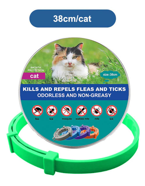 Load image into Gallery viewer, New Pet Dog Cat Collars Veterinary anti Flea and Tick Collar for Cats Dogs Anti-Parasitic Necklace for Large Small Dogs Products
