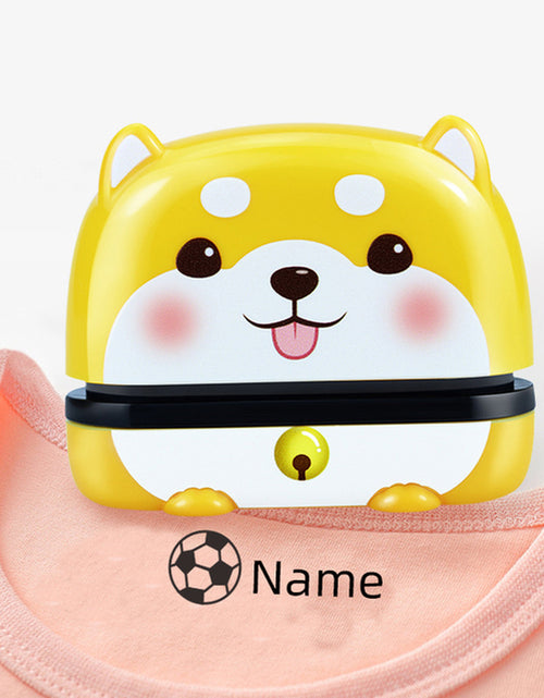 Load image into Gallery viewer, Owl Panda Custom-Made Baby Name Stamp DIY for Children Name Seal Student Clothes Chapter Not Easy to Fade Security Name Stamptoy
