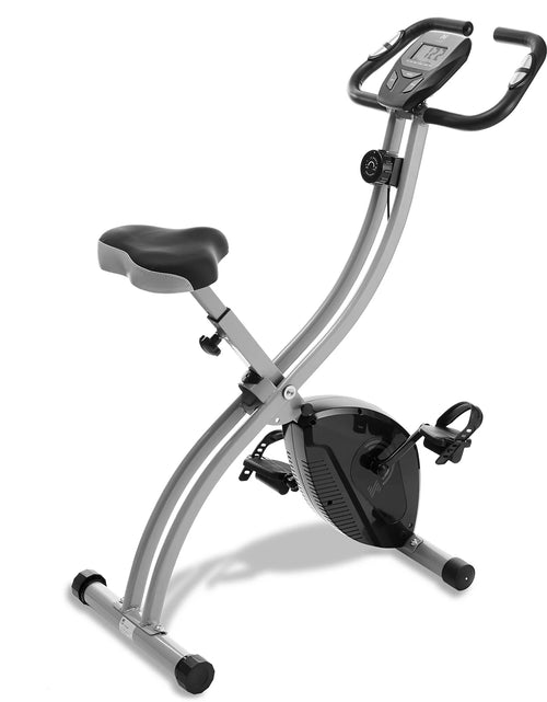 Load image into Gallery viewer, Indoor Cycling Bike - Folding, Upright Stationary Exercise Cycle with Magnetic Resistance
