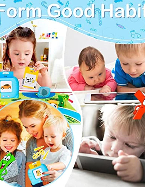 Load image into Gallery viewer, Talking Flash Cards Early Educational Toys Baby Boys Girls Preschool Learning Reading Machine Interactive Gift
