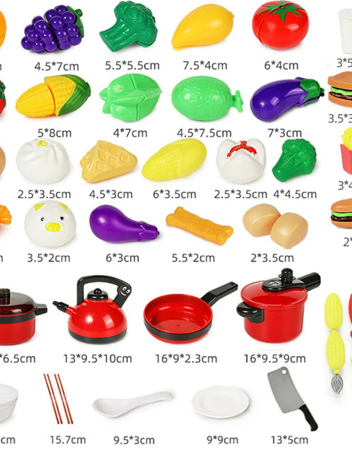 Load image into Gallery viewer, Kitchen Toys Set for Kids Girl Cooking Baby Cutting Fruit Cooking Kitchen Utensils Children&#39;S Simulation Education Pretend Play
