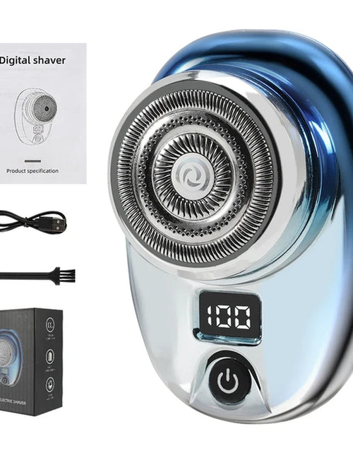 Load image into Gallery viewer, Mini Electric Razor Wet and Dry Washable Razor Fast Charging Digital Display Portable Electric Shaver 1 Hour Charge Time Upgrade
