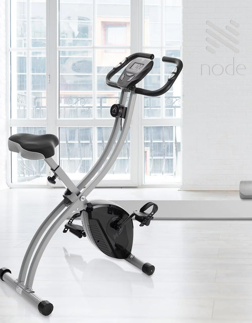 Load image into Gallery viewer, Indoor Cycling Bike - Folding, Upright Stationary Exercise Cycle with Magnetic Resistance
