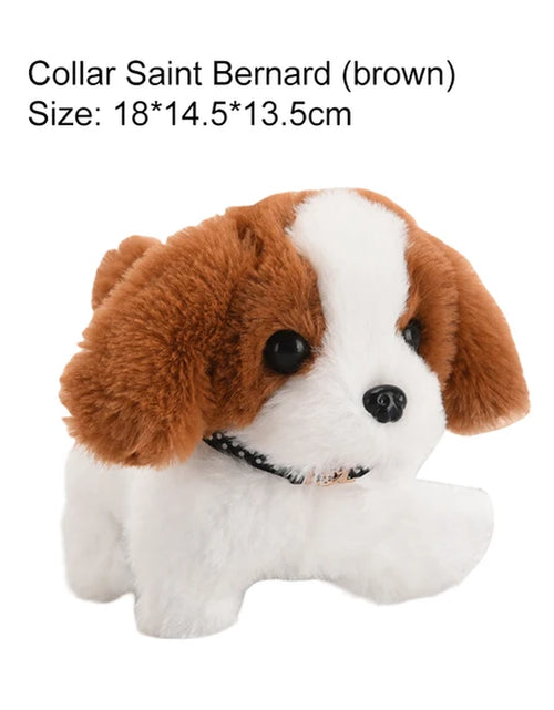 Load image into Gallery viewer, Realistic Plush Simulation Smart Dog Called Walking Plush Toy Electric Plush Robot Dog Toddler Toy Christmas Gift
